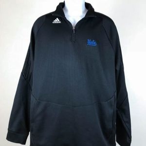 UCLA Adidas Climawarm Team Issue Zip Jacket Black
